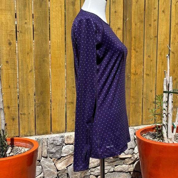 Nike Pro Fleece Lined Long Sleeve Shirt Size M - Picture 6 of 7